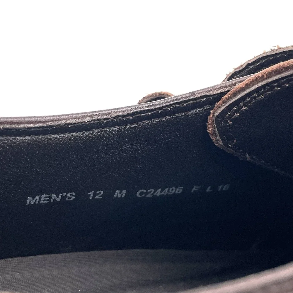 Cole Haan Grand.OS Double Monk Strap Brown Leather Dress Shoes Men's 12 M